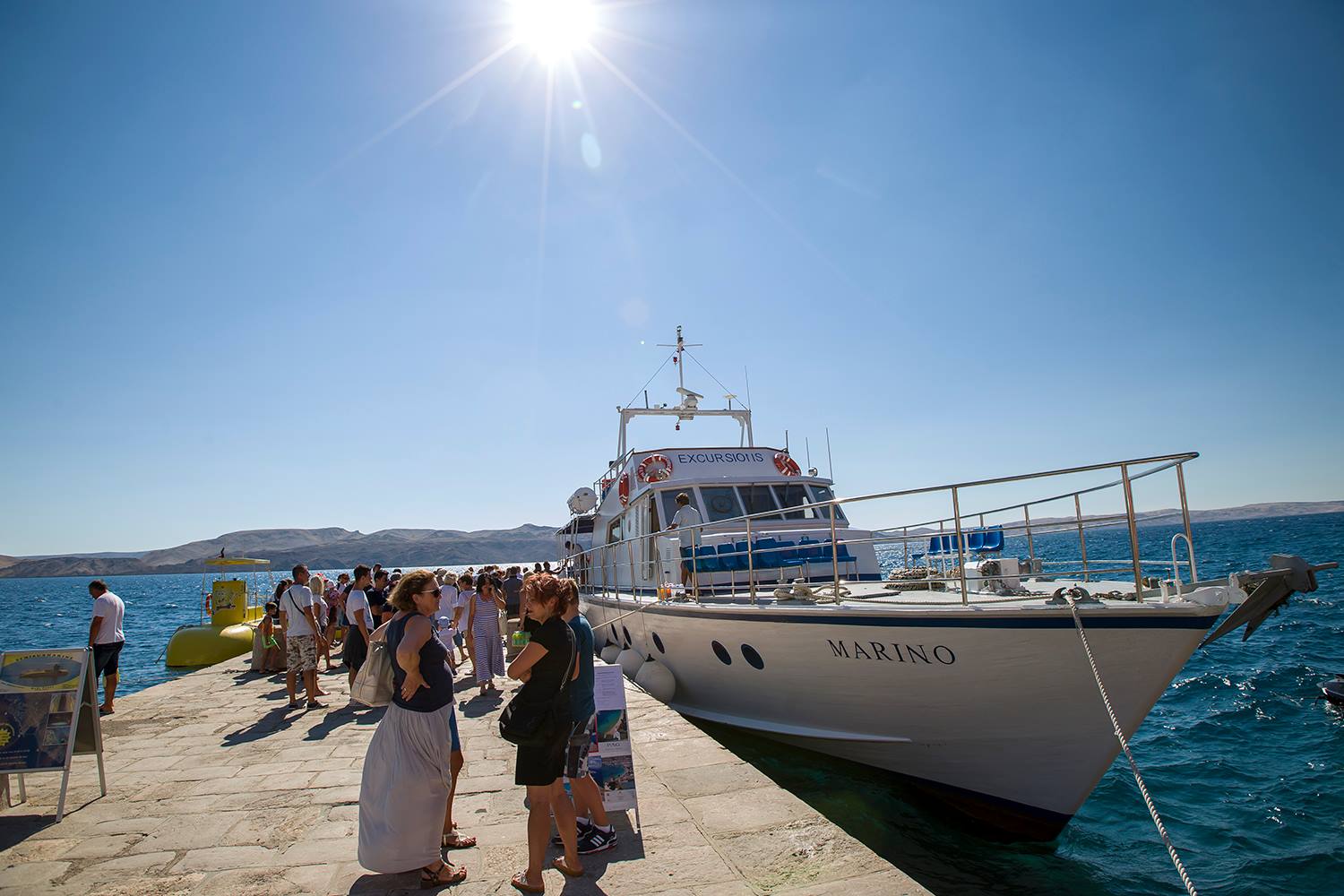 Karlobag boat excurzion